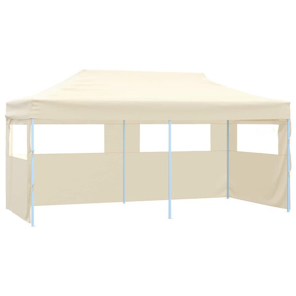 vidaXL Tente de f&ecirc;te Cr&egrave;me 291 x 580 x 315 cm Tissu Oxford