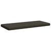 vidaXL Coussin de banc 1 pi&egrave;ce VUGHT 100 % polyester Anthracite