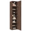 vidaXL Armoire de rangement mince ch&ecirc;ne marron 50x42,5x225 cm