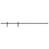 vidaXL Kit de porte d'armoire coulissante 213 cm acier au carbone
