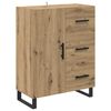 vidaXL Haut Armoire 2 pcs Ch&ecirc;ne artisanal Bois d'ing&eacute;nierie