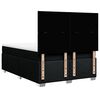 vidaXL Sommier &agrave; lattes de lit avec matelas Noir 140x200 cm Tissu