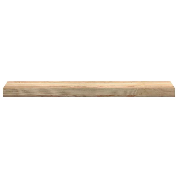 vidaXL Appuis de fen&ecirc;tre 2 pcs non trait&eacute; 80x15x2 cm bois ch&ecirc;ne massif