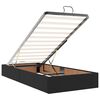 VidaXL Lit ottoman avec matelas noir 90x190 cm similicuir