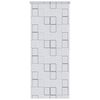 vidaXL Store roulant de douche 100x240 cm Carr&eacute;