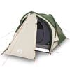 vidaXL Tente de camping &agrave; d&ocirc;me 2 personne vert imperm&eacute;able