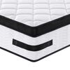 vidaXL Matelas &agrave; ressorts ensach&eacute;s moyen plus 160x200 cm