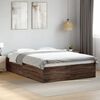 vidaXL Cadre de lit sans matelas ch&ecirc;ne marron 120x190 cm