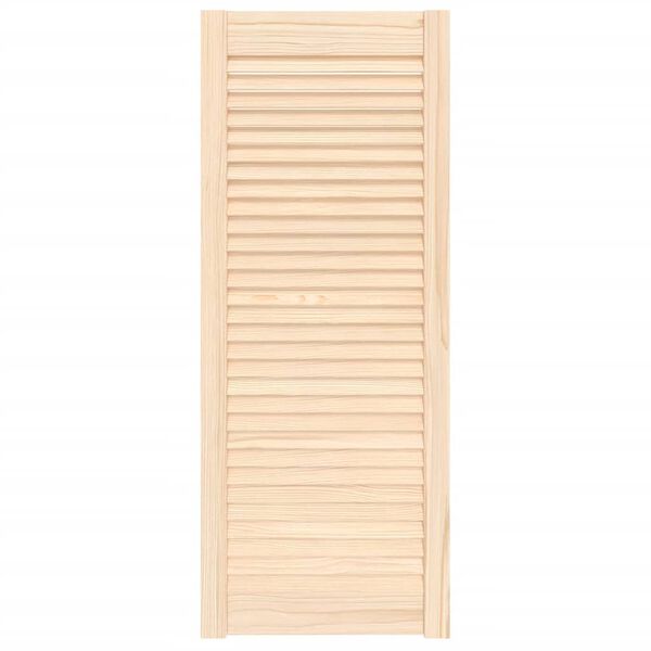 vidaXL Porte d'armoire à persiennes 99,3x39,4 cm bois de pin massif