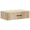 vidaXL Table d'appoint murale 59 x 34,5 x 17 cm Bois d'ing&eacute;nierie