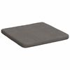 vidaXL Coussins de si&egrave;ge 4 pcs Gris clair 40 x 40 x 3 cm