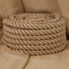 vidaXL Corde de jute 10 m de long 40 mm d'épaisseur