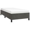 vidaXL Cadre de lit sans matelas gris foncé 80x200 cm velours
