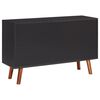 vidaXL Buffet 110x35x70 cm Bois d'acacia massif et MDF