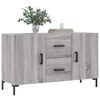 vidaXL Buffet sonoma gris 100x36x60 cm bois d'ing&eacute;nierie