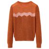Pull-over tricot&eacute; pour enfants cognac 116