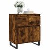 vidaXL Buffet Ch&ecirc;ne fum&eacute; 60x35x70 cm Bois d'ing&eacute;nierie