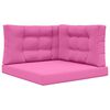 vidaXL Coussin de canap&eacute; d'ext&eacute;rieur Polyester Rose 80 x 80 cm