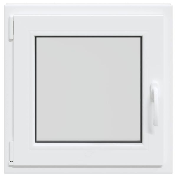 Fen&ecirc;tre de sous-sol RISOR Blanc 50 x 50 cm PVC et verre
