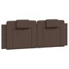 vidaXL Cadre de lit Viana sans matelas marron 120x200 cm similicuir