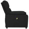 vidaXL Fauteuil de massage Noir Tissu