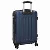 vidaXL Ensemble de valises 3 pcs Bleu foncé 50 x 31 x 78 cm