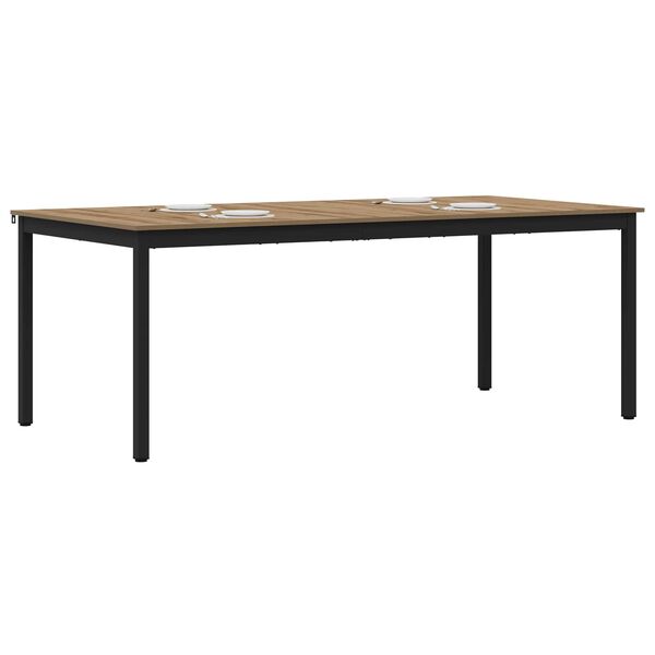 vidaXL Table de salle &agrave; manger / Table de repas 2 pcs 180 x 90 x 75 cm