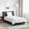 vidaXL Duvet d'été simple avec oreiller 2 pcs Blanc Plume de canard