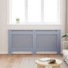 vidaXL Cache-radiateur anthracite 172x19x81,5 cm MDF