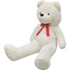 vidaXL Ours en peluche Blanc 170 cm