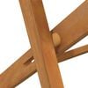 vidaXL Chaises de bistrot pliantes lot de 8 bois d'acacia solide