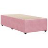 vidaXL Cadre de lit sans matelas rose 90x200 cm velours