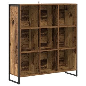 vidaXL Biblioth&egrave;que 99,5 x 30 x 108,5 cm Bois d'ing&eacute;nierie Bois Ancien