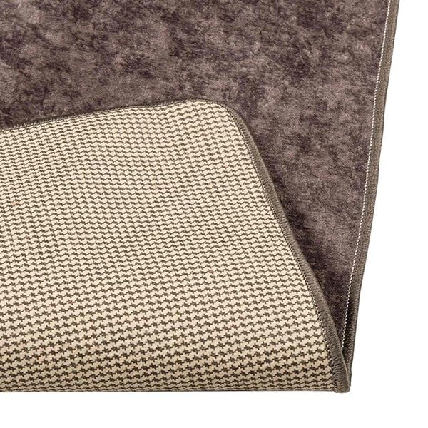 vidaXL Coureur de Tapis MARSA Gris 400 x 80 cm Polyester et PVC