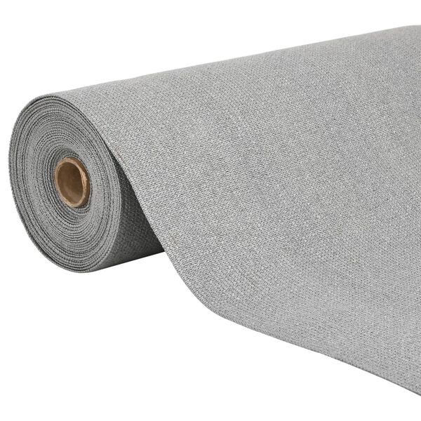vidaXL Filet brise-vue gris clair 1,5x10 m PEHD 150 g/m&sup2;