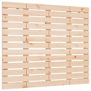 vidaXL T&ecirc;te de lit murale 106x3x91,5 cm Bois massif de pin