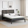 vidaXL Matelas Blanc et Gris 140 x 190 cm Tissu jacquard