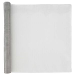 vidaXL &Eacute;cran en maille 80 x 1000 cm 18 mesh Acier Inox 304 Argent&eacute;