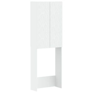 vidaXL Armoire de toilette DELFT Blanc 66 x 25,5 x 190 cm