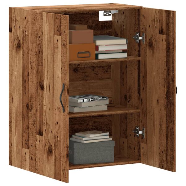 vidaXL Armoire murale vieux bois 69,5x34x90 cm bois d'ing&eacute;nierie