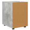 vidaXL Armoire de rangement Gris b&eacute;ton 40 x 48 x 57 cm