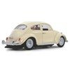 JAMARA Voiture t&eacute;l&eacute;command&eacute; Die-cast VW Beetle 40 MHz 1:18 Blanc cr&egrave;me