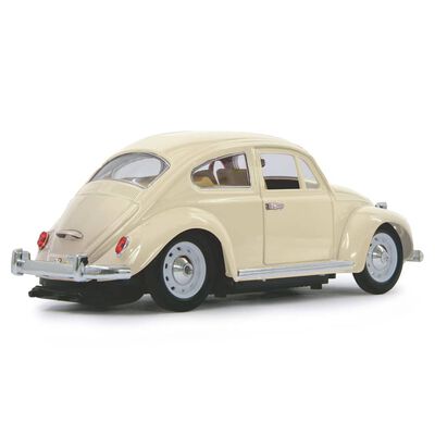 JAMARA Voiture télécommandé Die-cast VW Beetle 40 MHz 1:18 Blanc crème