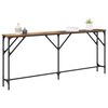 vidaXL Table console Bois Ancien 180 x 23 x 75 cm