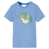 T-shirt pour enfants bleu moyen 92