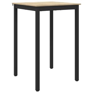 vidaXL Table de bar debout Bois d'ing&eacute;nierie