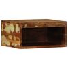 vidaXL Meubles TV muraux 2 pcs bois massif de r&eacute;cup&eacute;ration
