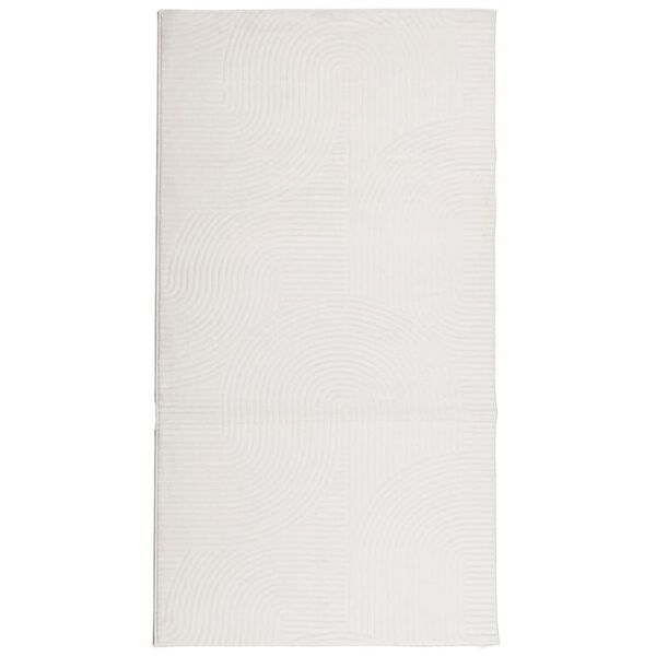 vidaXL Tapis IZA poils courts style scandinave crème 80x150 cm
