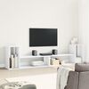 vidaXL Meubles TV 2 pcs blanc 100x30x50 cm bois d'ing&eacute;nierie