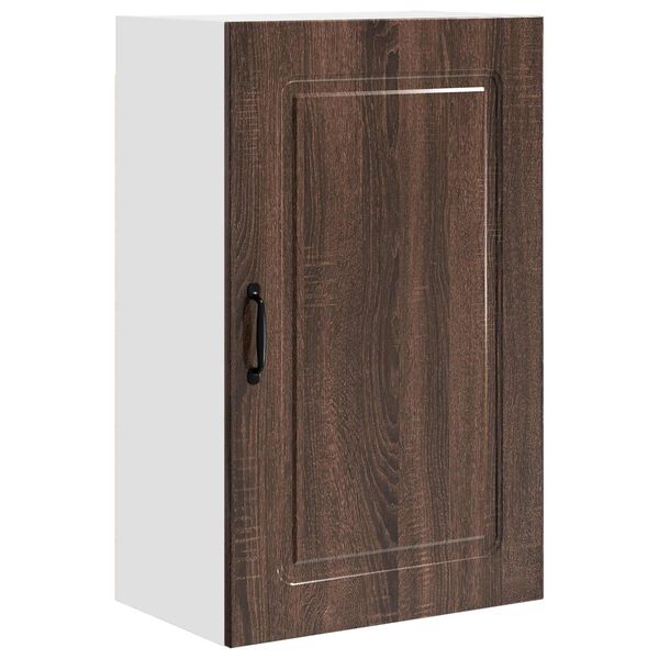 vidaXL Armoire de cuisine Kalmar Ch&ecirc;ne brun 50 x 31 x 80 cm